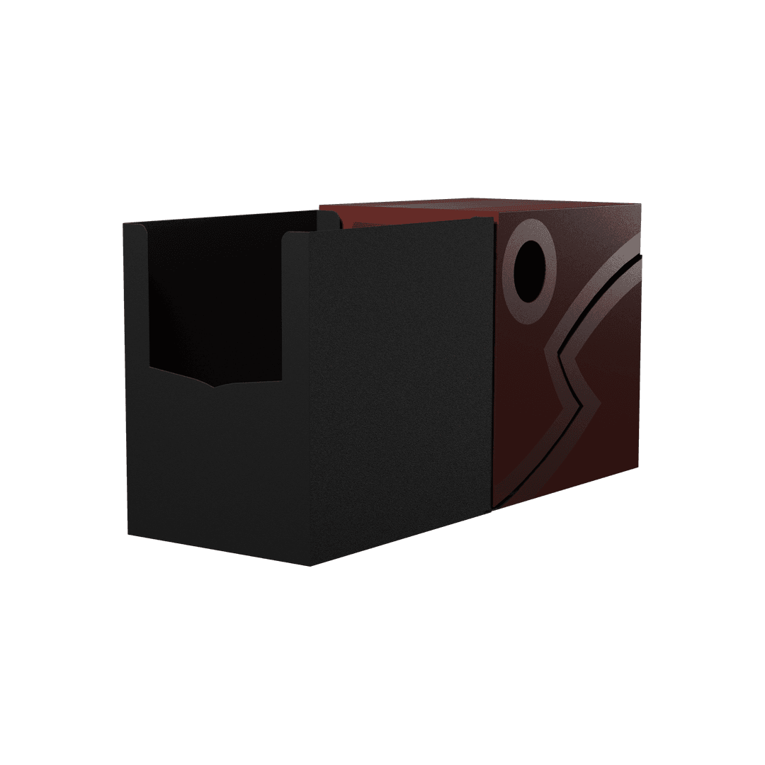 Dragon Shield - Double Shell Blood Red - Deck Box Rigido