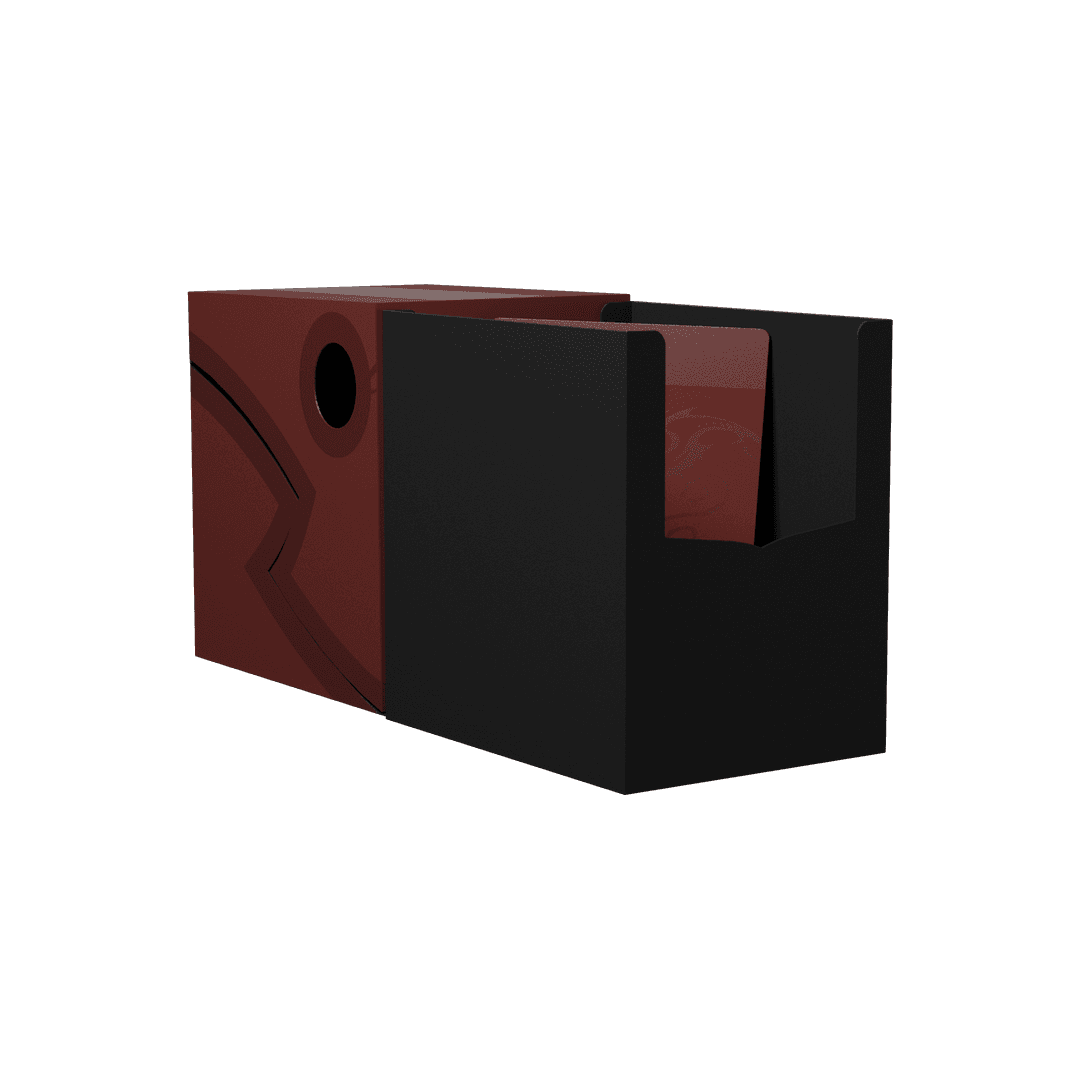 Dragon Shield - Double Shell Blood Red - Deck Box Rigido