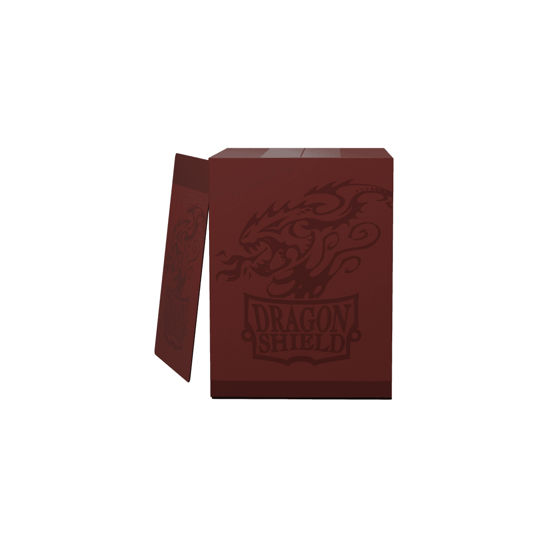 Dragon Shield - Double Shell Blood Red - Deck Box Rigido