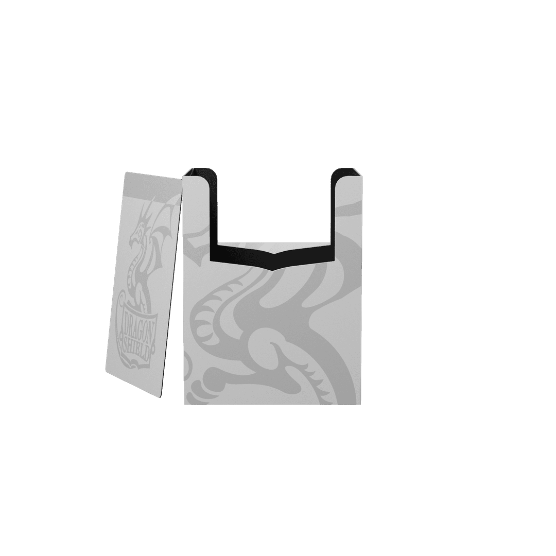 Dragon Shield - Deck Shell Ashen White - Deck Box Rigido