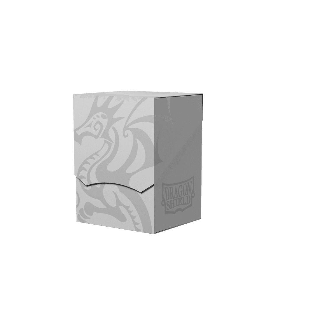 Dragon Shield - Deck Shell Ashen White - Deck Box Rigido