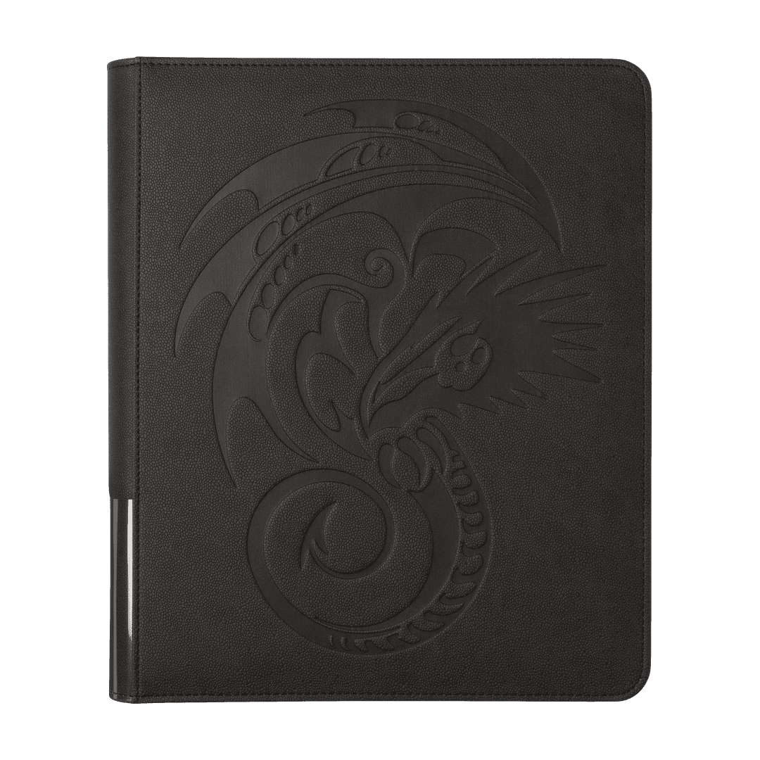 Dragon Shield - Card Codex Zipster 9-Pocket Binder Iron Grey - Raccoglitore con Zip