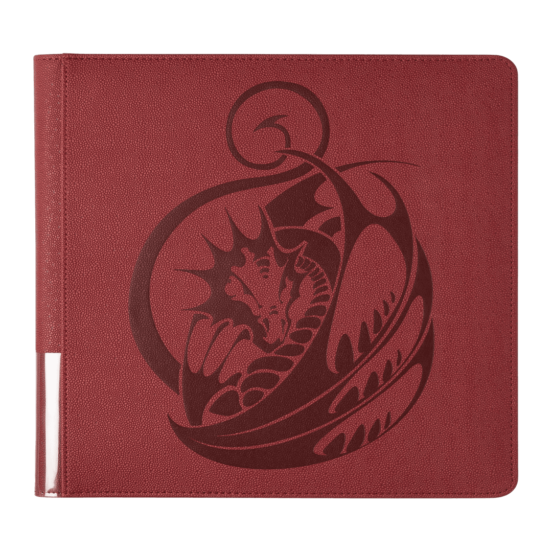 Dragon Shield - Card Codex Zipster 12-Pocket Binder Blood Red - Raccoglitore con Zip