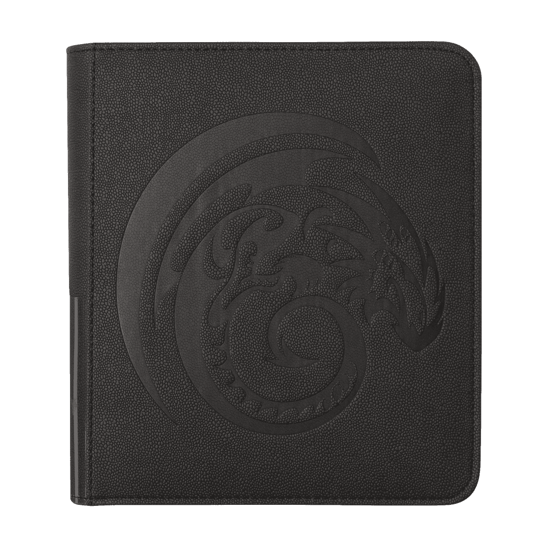 Dragon Shield - Card Codex Zipster 4-Pocket Binder Iron Grey - Raccoglitore con Zip