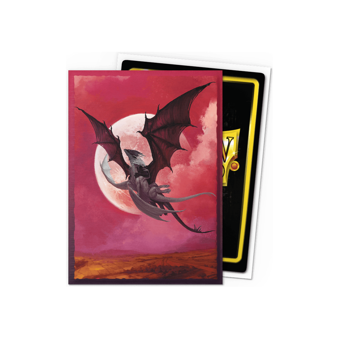 Dragon Shield - Brushed Art Sleeves Valentines 2024 - Standard Size (100 Bustine)