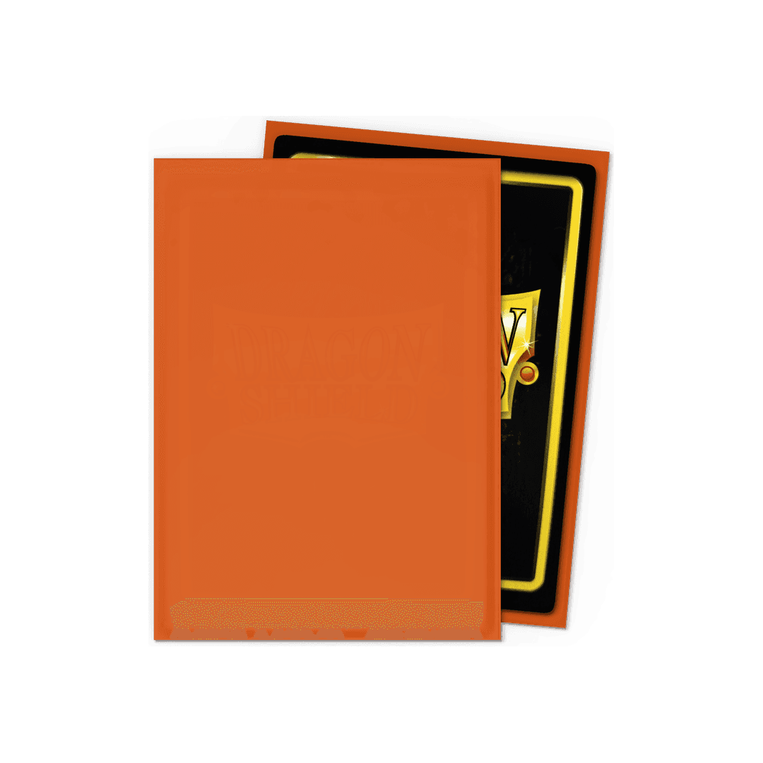 Dragon Shield - Classic Sleeves Tangerine - Standard Size (100 Bustine)