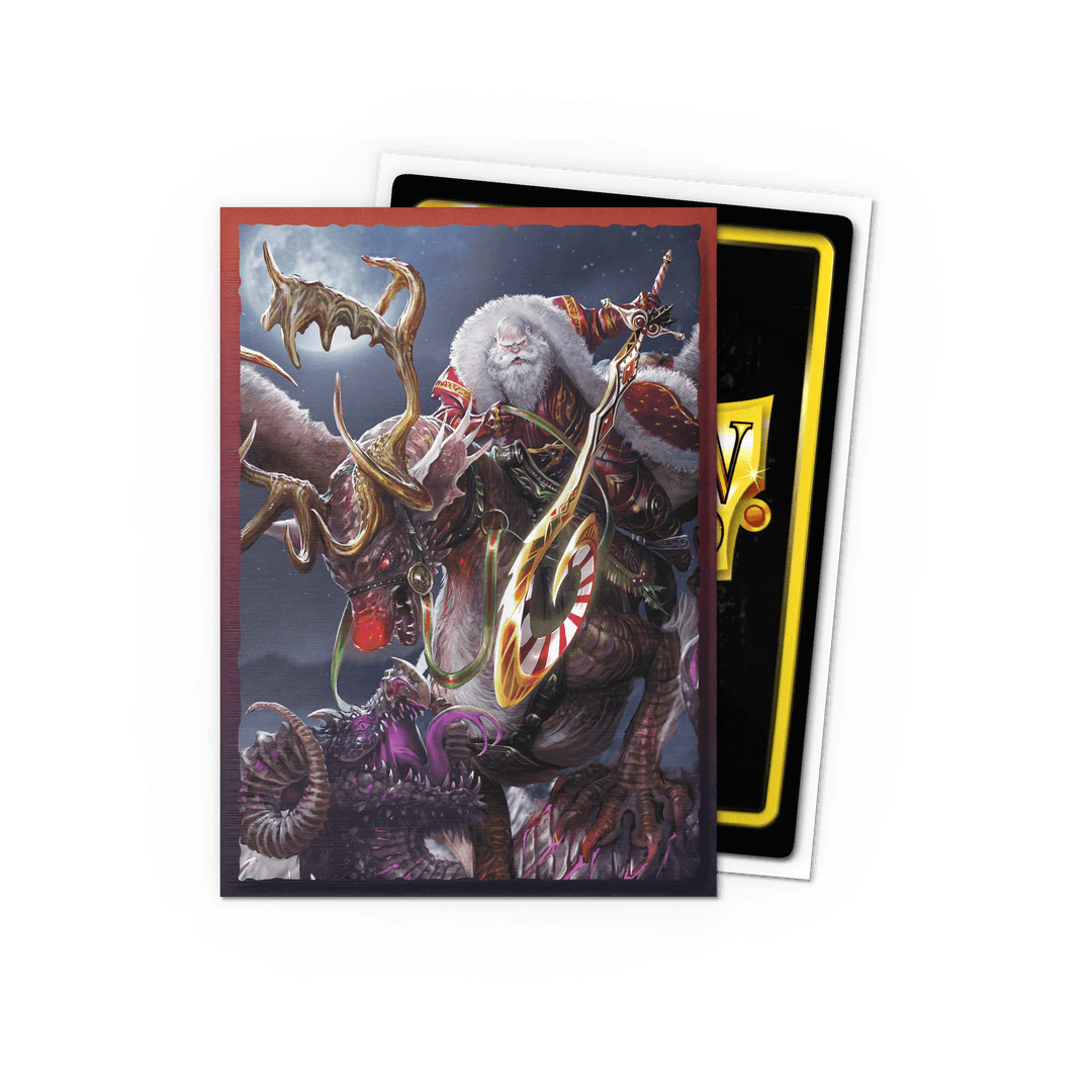 Dragon Shield - Brushed Sleeves Christmas 2022 - Standard Size (100 Bustine)