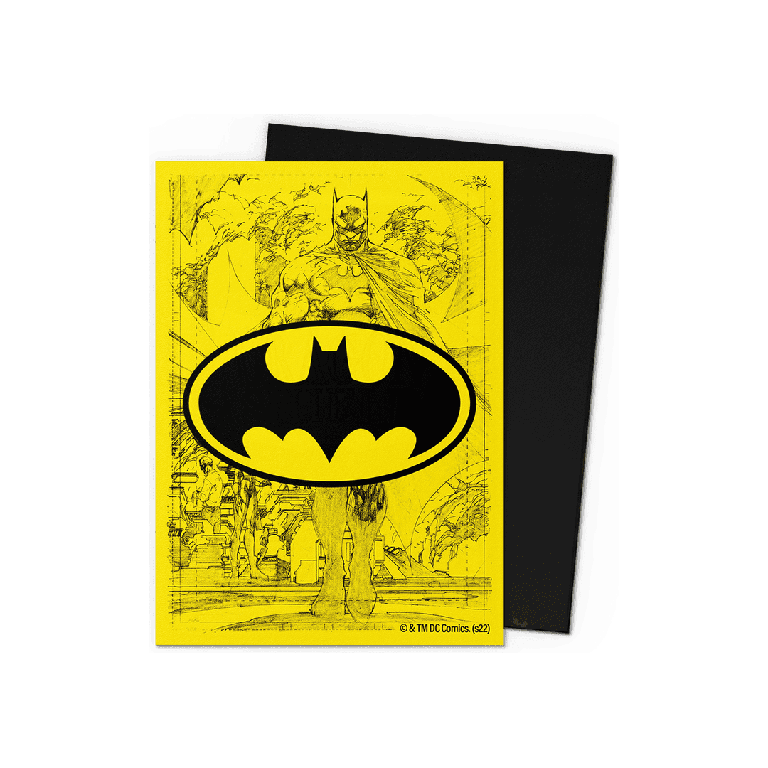 Dragon Shield - Matte Dual Art Sleeves Batman Core - Standard Size (100 Bustine)