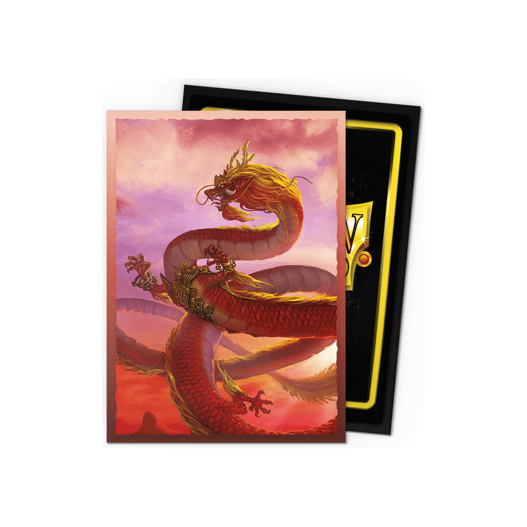 Dragon Shield - Matte Dual Sleeves Year of the Wood Dragon 2024 - Standard Size (100 Bustine)