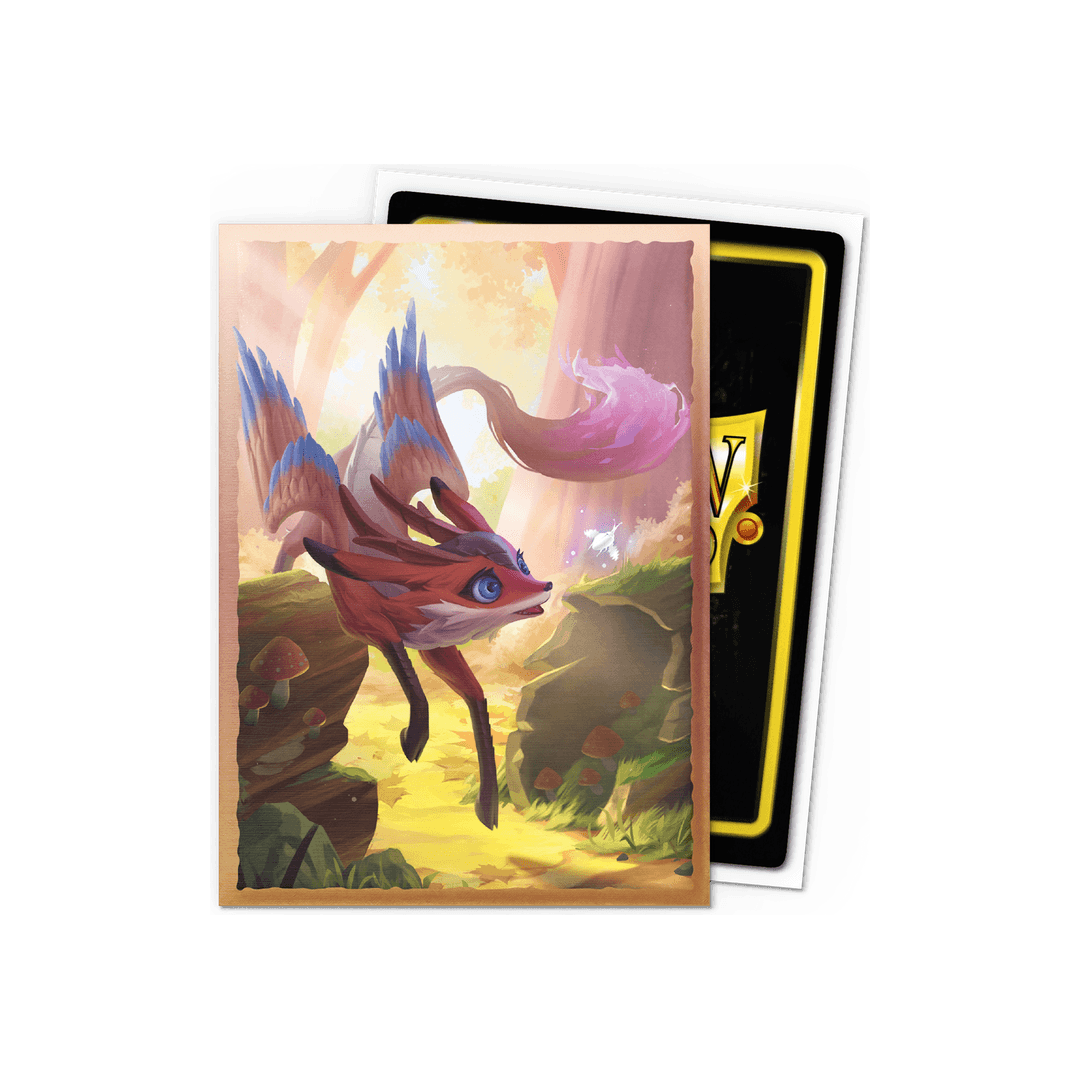 Dragon Shield - Brushed Art Sleeves The Fawnix - Standard Size (100 Bustine)