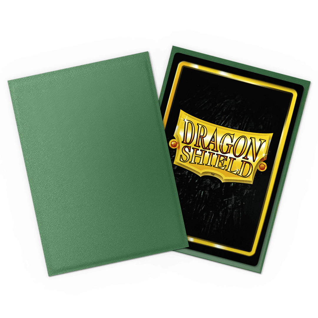 Dragon Shield - Non-Glare Matte Sleeves Forest Green - Standard Size (100 Bustine)