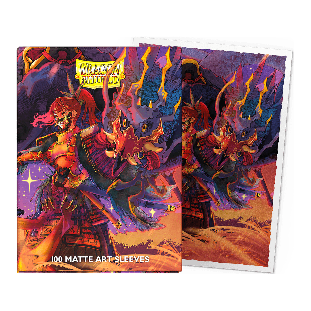 Dragon Shield - Matte Art Sleeves The Fallen - Standard Size (100 Bustine)