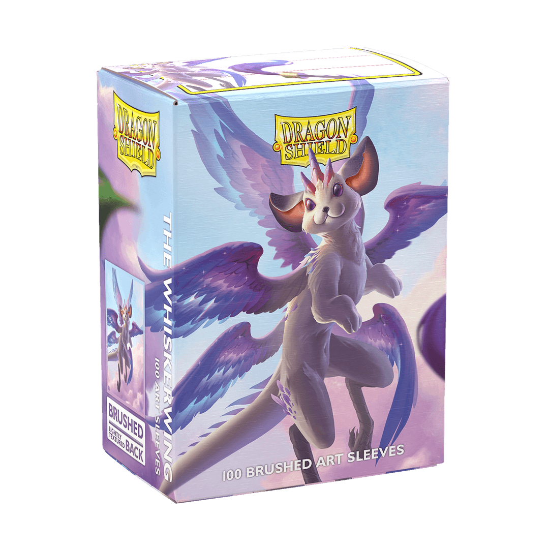 Dragon Shield - Brushed Art Sleeves The Whiskerwing - Standard Size (100 Bustine)