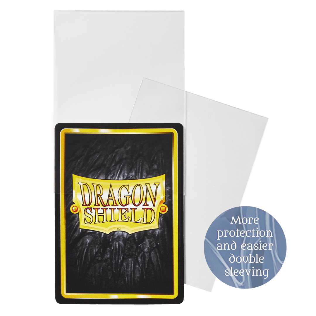 Dragon Shield – Perfect Fit Thick Inner Sleeves Clear (100) – Inner spesse per double-sleeving