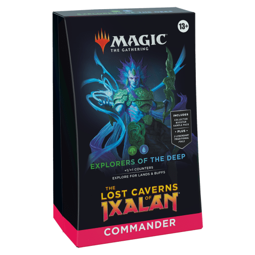 Magic: The Gathering – Commander Le Caverne Perdute di Ixalan – Explorers of the Deep (Eng)