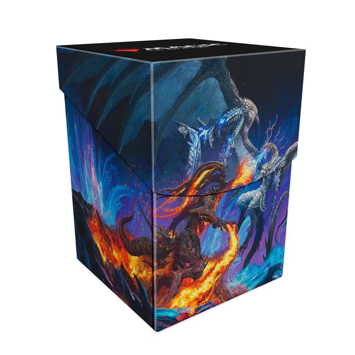 Ultra Pro Deck Box 100+ FINAL FANTASY Bahamut and Ifrit Magic: The Gathering