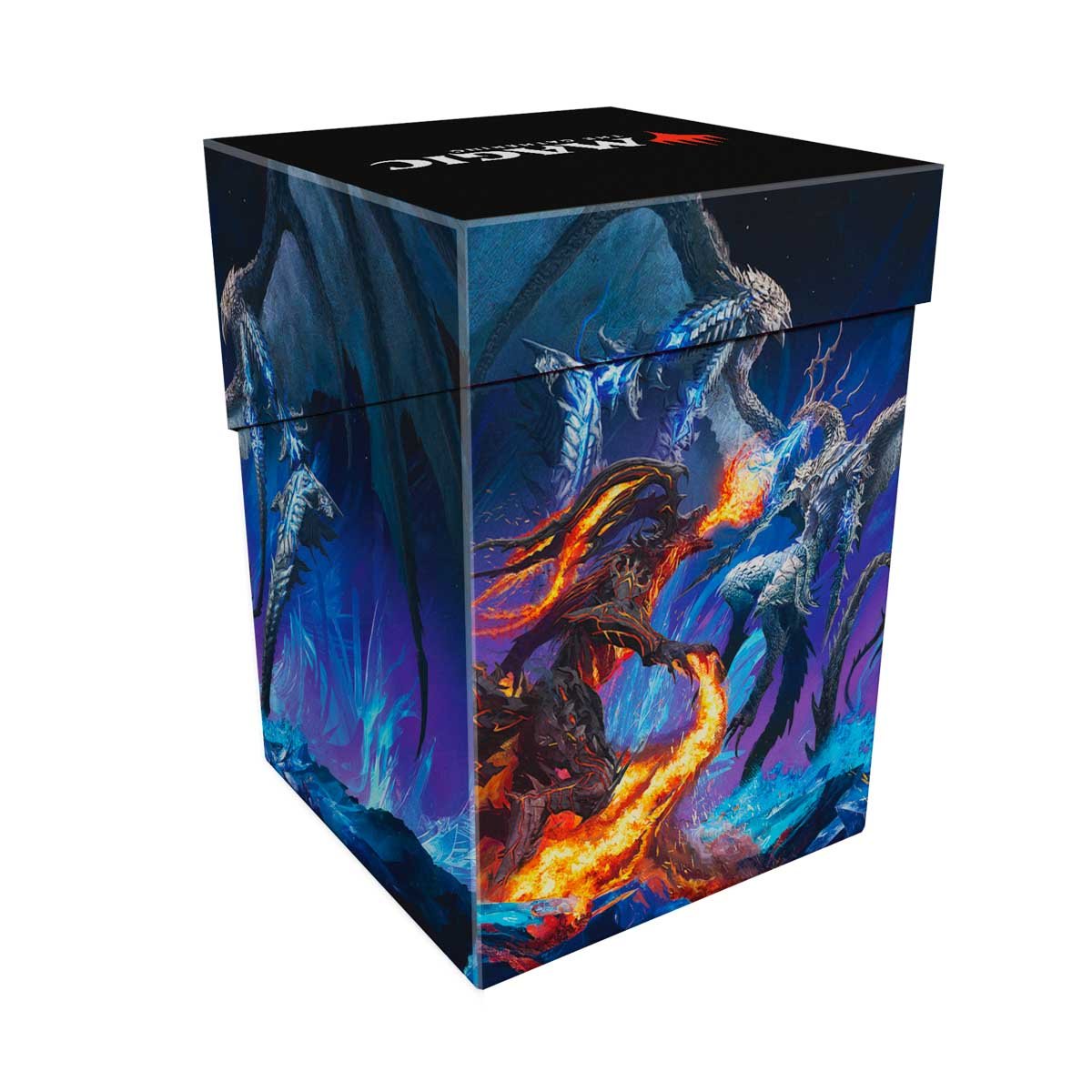 Ultra Pro Deck Box 100+ FINAL FANTASY Bahamut and Ifrit Magic: The Gathering