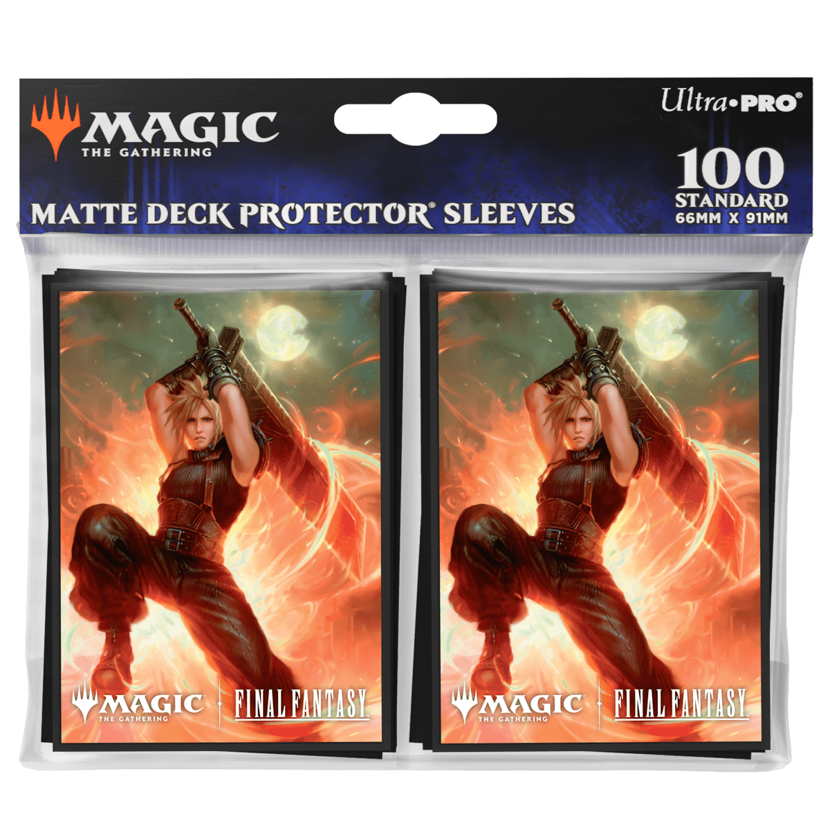 Ultra PRO Sleeves Magic: The Gathering × FINAL FANTASY – “Cloud, EX-SOLDIER” (100 bustine)