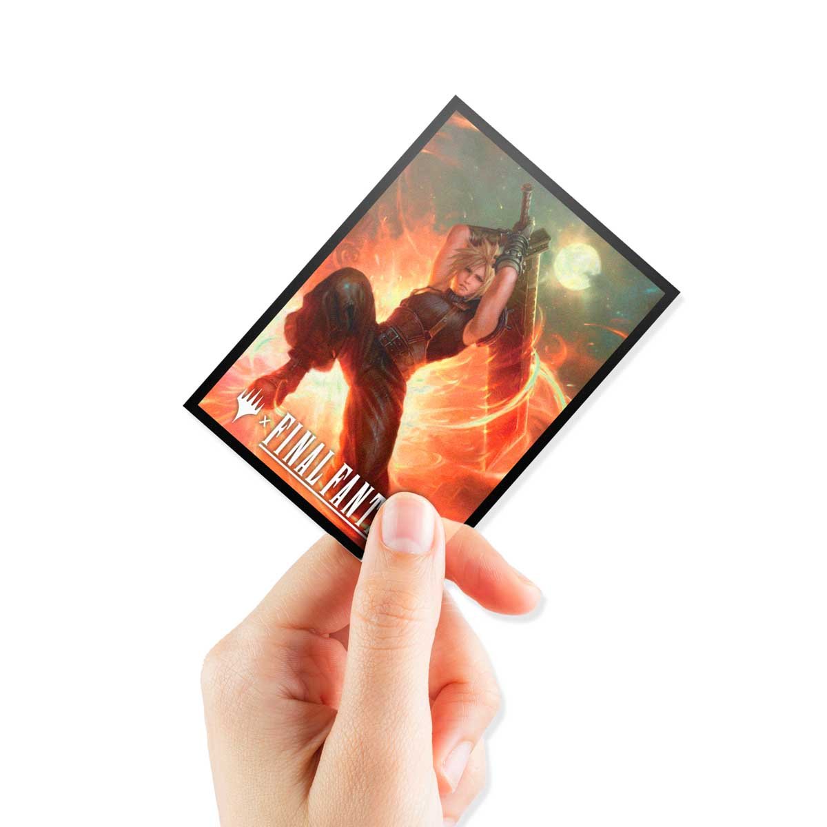 Ultra PRO Sleeves Magic: The Gathering × FINAL FANTASY – “Cloud, EX-SOLDIER” (100 bustine)