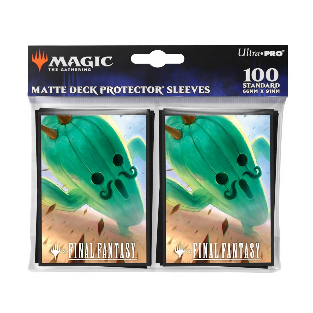 Ultra PRO Sleeves Magic: The Gathering × FINAL FANTASY – “Jumbo Cactuar” (100 bustine)