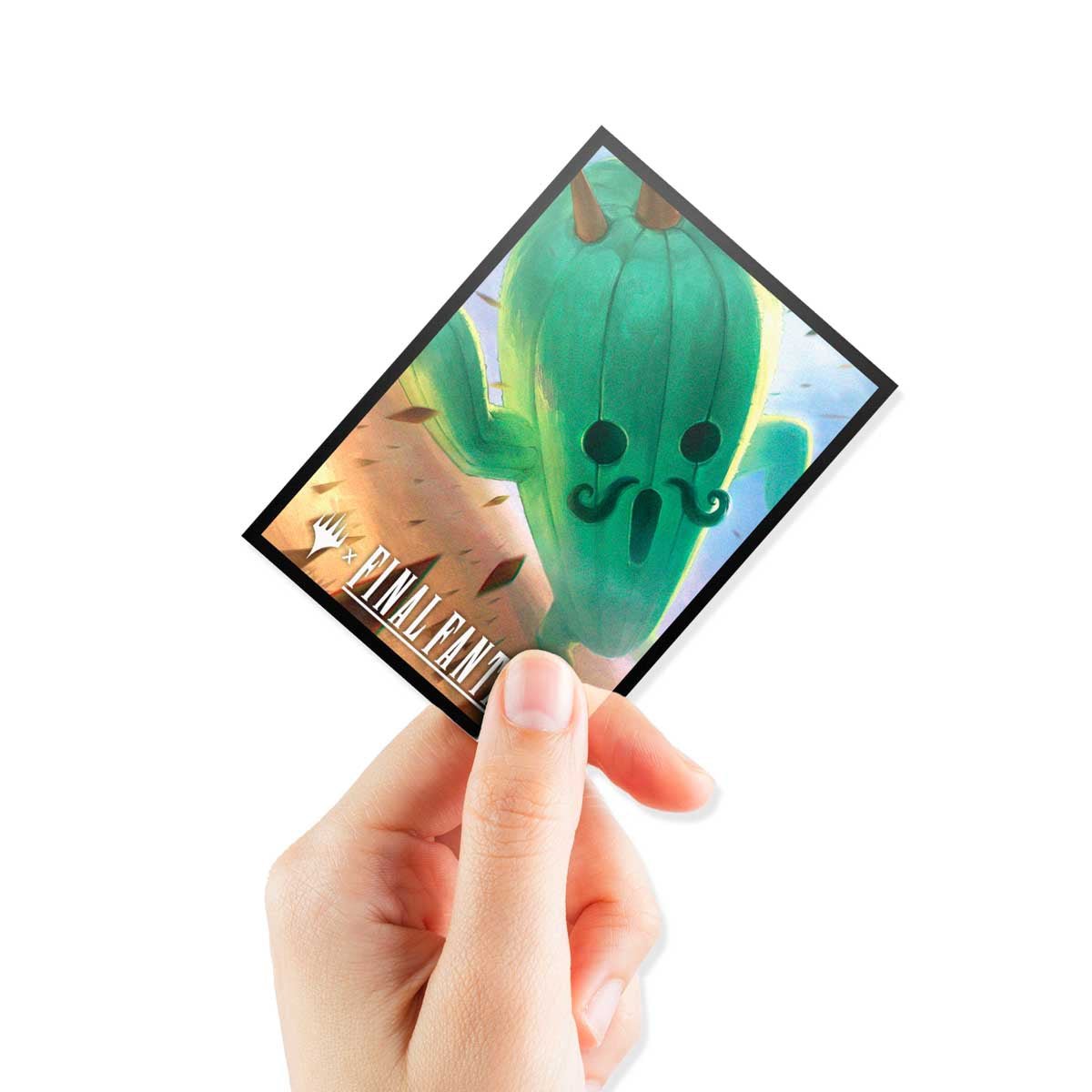 Ultra PRO Sleeves Magic: The Gathering × FINAL FANTASY – “Jumbo Cactuar” (100 bustine)