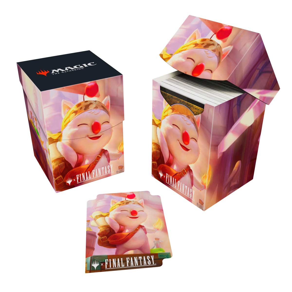 Ultra Pro Deck Box 100+ FINAL FANTASY Stiltzkin – Moogle Merchant Magic: The Gathering