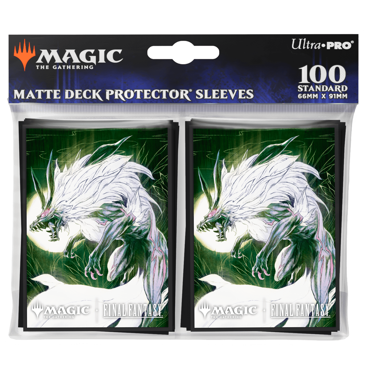 Ultra PRO Sleeves Magic: The Gathering × FINAL FANTASY – “Summon: Fenrir” (100 bustine)