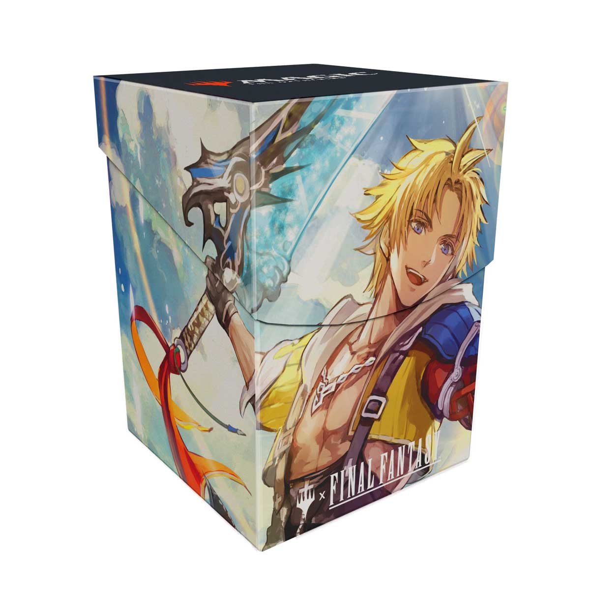 Ultra Pro Deck Box 100+ FINAL FANTASY Tidus, Yuna's Guardian Magic: The Gathering