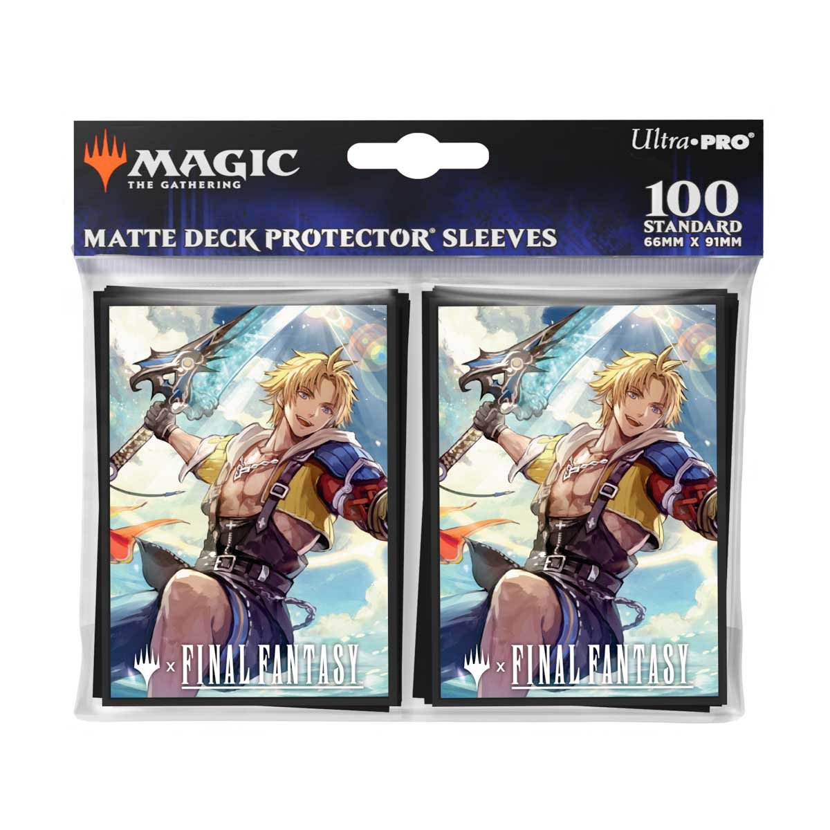Ultra PRO Sleeves Magic: The Gathering × FINAL FANTASY – “Tidus, Yuna's Guardian” (100 bustine)