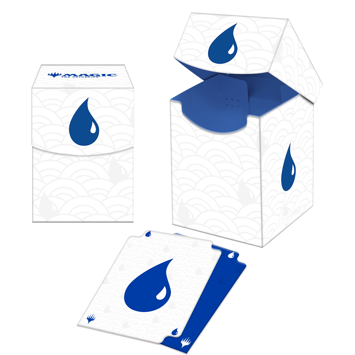 Ultra PRO – Mana 8 Deck Box 100+ “Island” – Scatola porta mazzo con divisorio