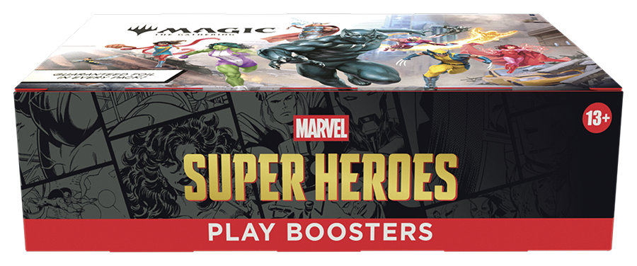 MTG Marvel Super Heroes Play Booster Display 30 Buste EN