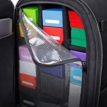 ENHANCE Collector’s Edition Card Gaming Backpack – Zaino Porta Carte con Divisori Rinforzati e Accessori Esclusivi