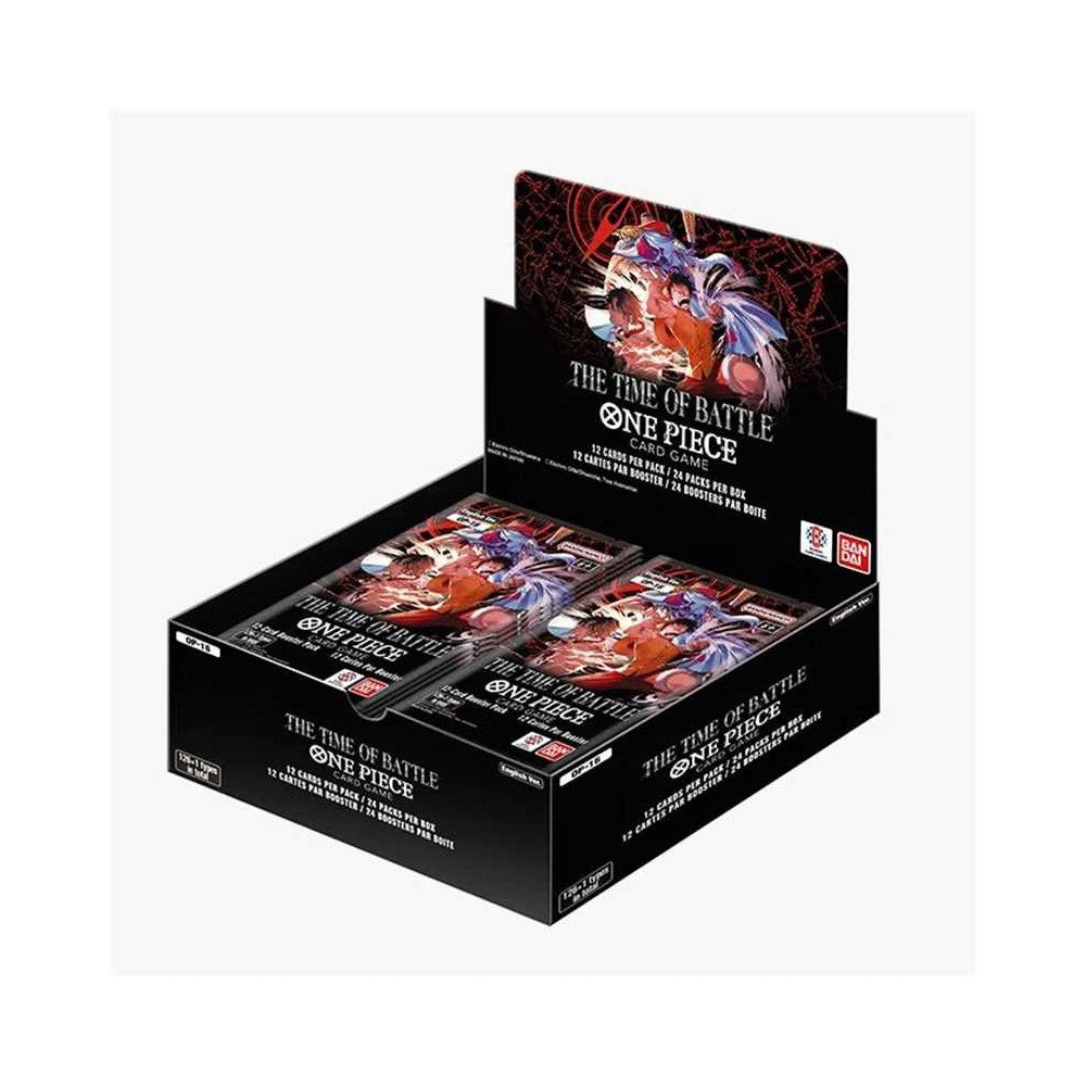 One Piece Card Game – OP-16 The Time of Battle Booster Box (Inglese)