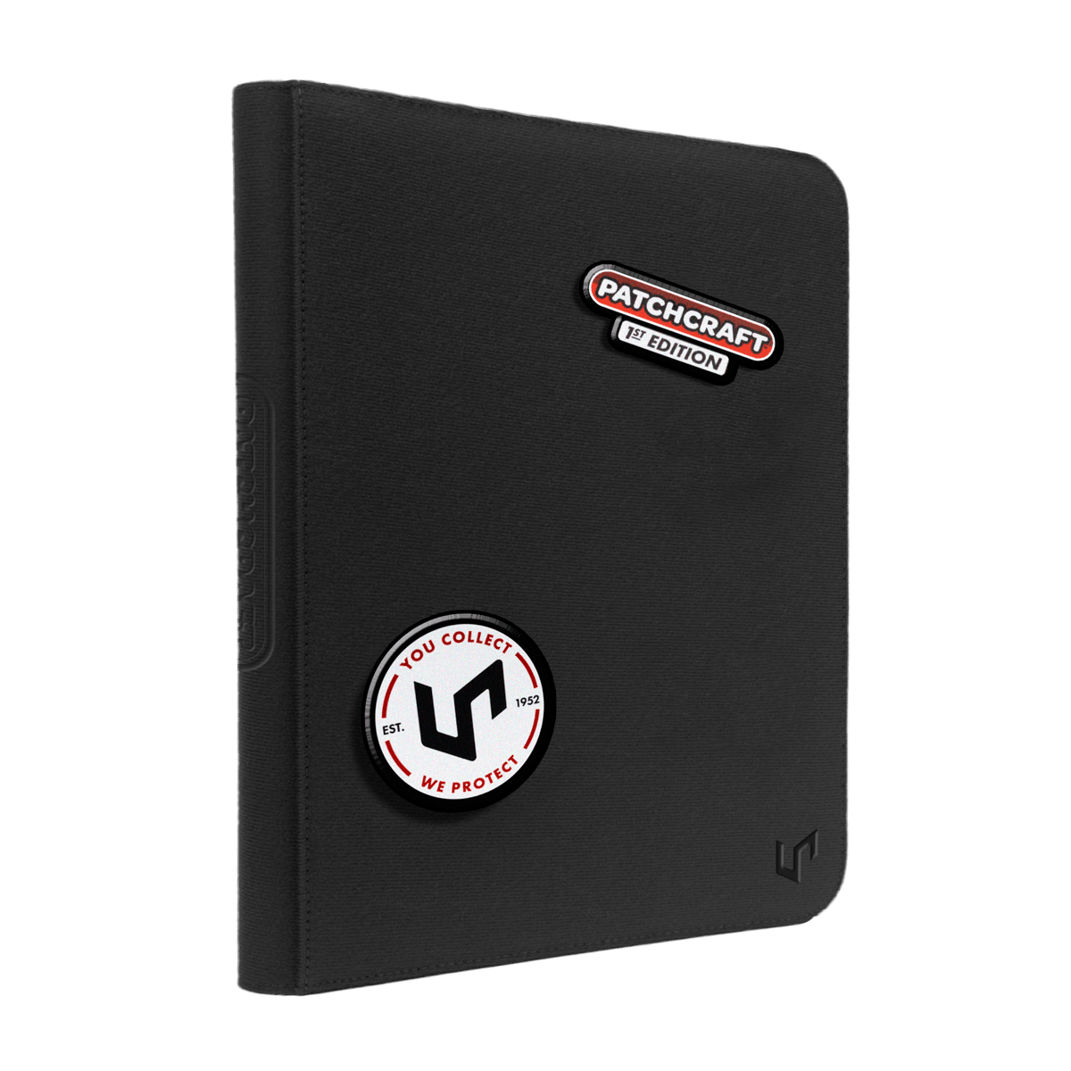 Ultra Pro Patchcraft Zippered 9-Pocket PRO-Binder - Black