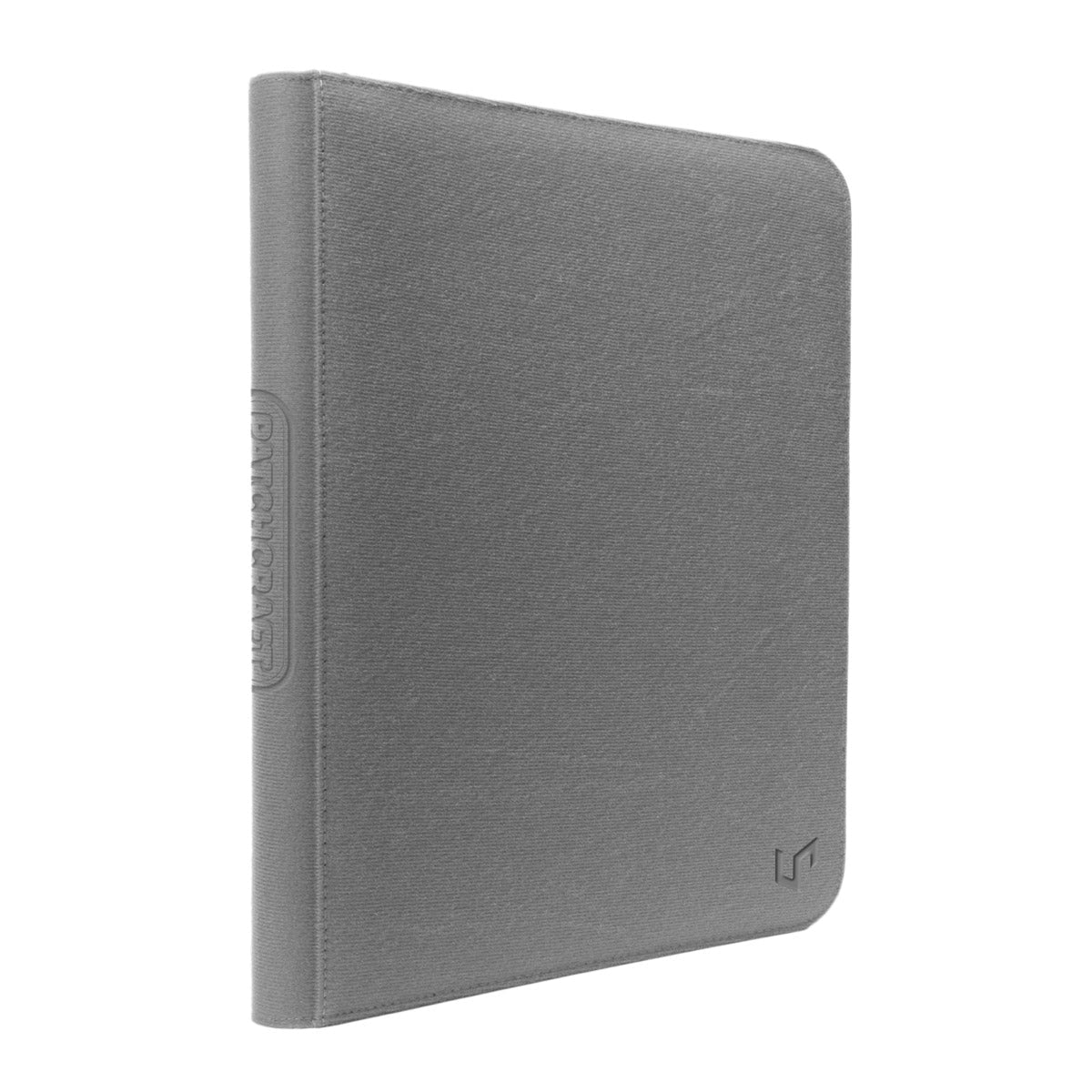 Ultra Pro Patchcraft Zippered 9-Pocket PRO-Binder - Gray