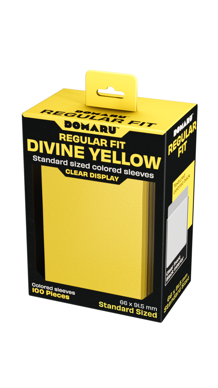 Gatherers’ Tavern – DOMARU Regular Fit Sleeves: Divine Yellow 100