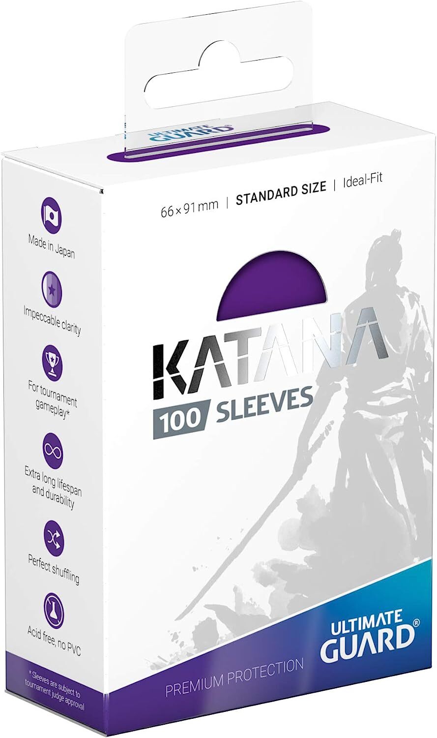 Ultimate Guard - Katana Sleeves Purple (100)