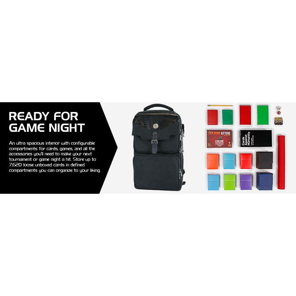 ENHANCE Collector’s Edition Card Gaming Backpack – Zaino Porta Carte con Divisori Rinforzati e Accessori Esclusivi