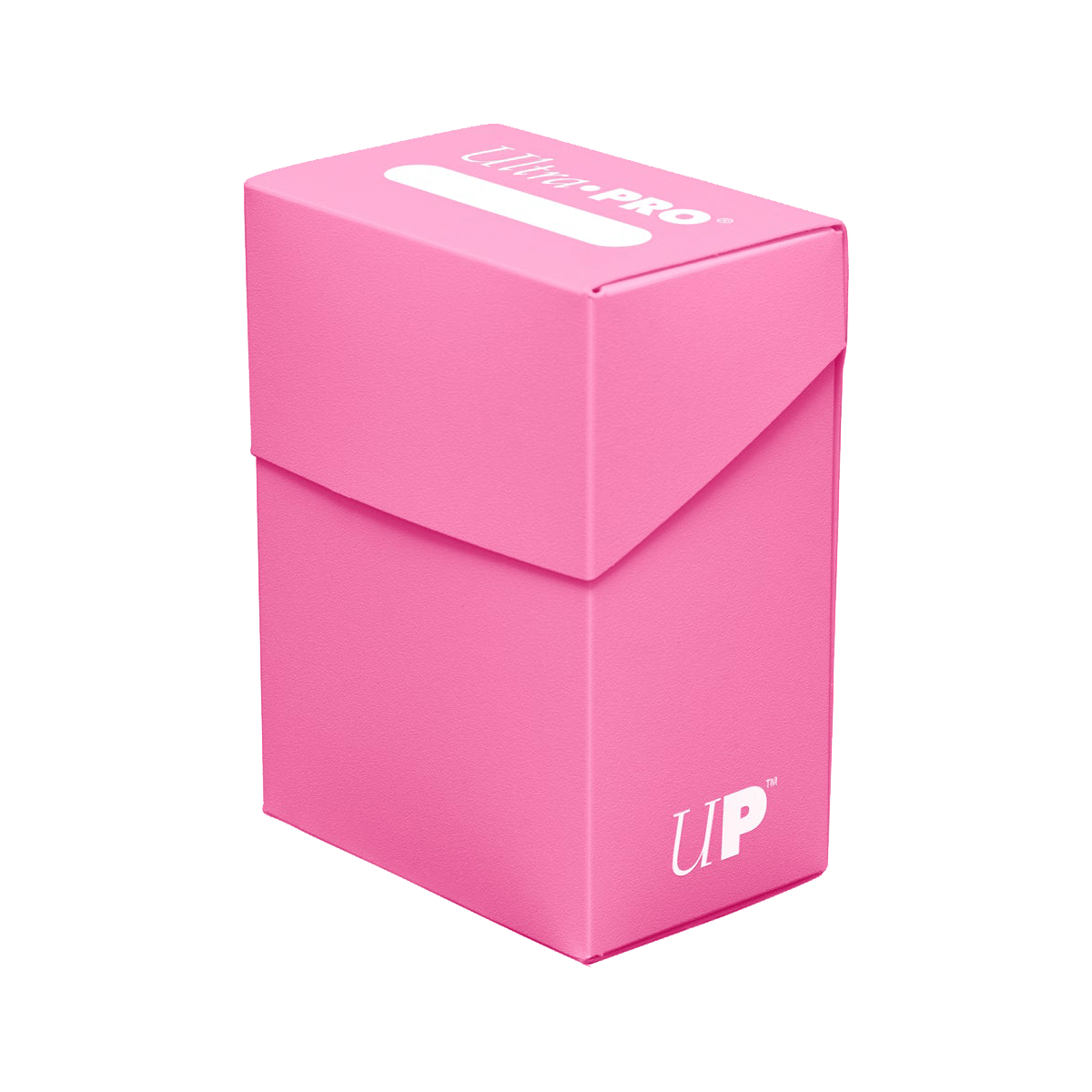 Ultra Pro Deck Box Rosa Acceso – Custodia per 80 Carte TCG