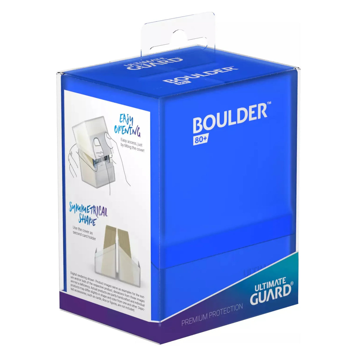 Ultimate Guard - Boulder 80+ Deck Box - Sapphire