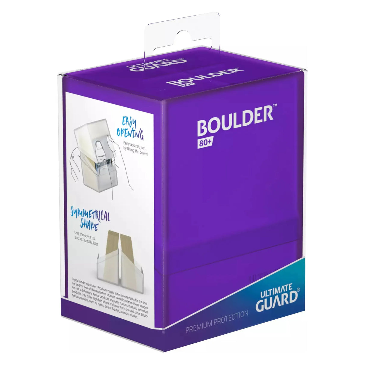 Ultimate Guard - Boulder 80+ Deck Box - Amethyst