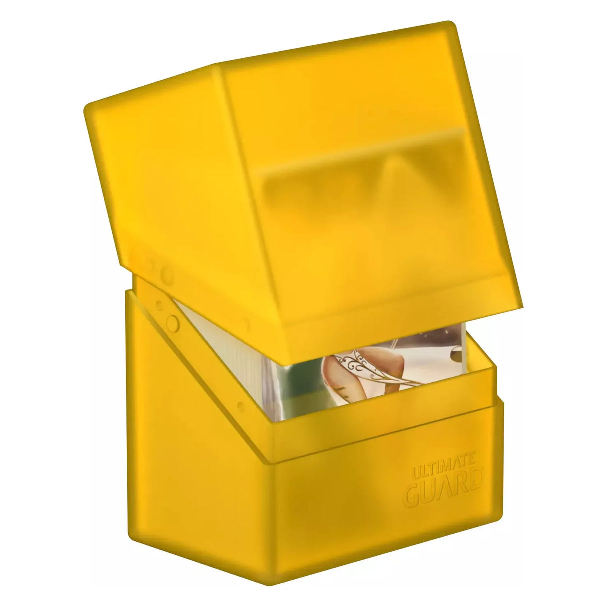 Ultimate Guard - Boulder 60+ Deck Box - Amber