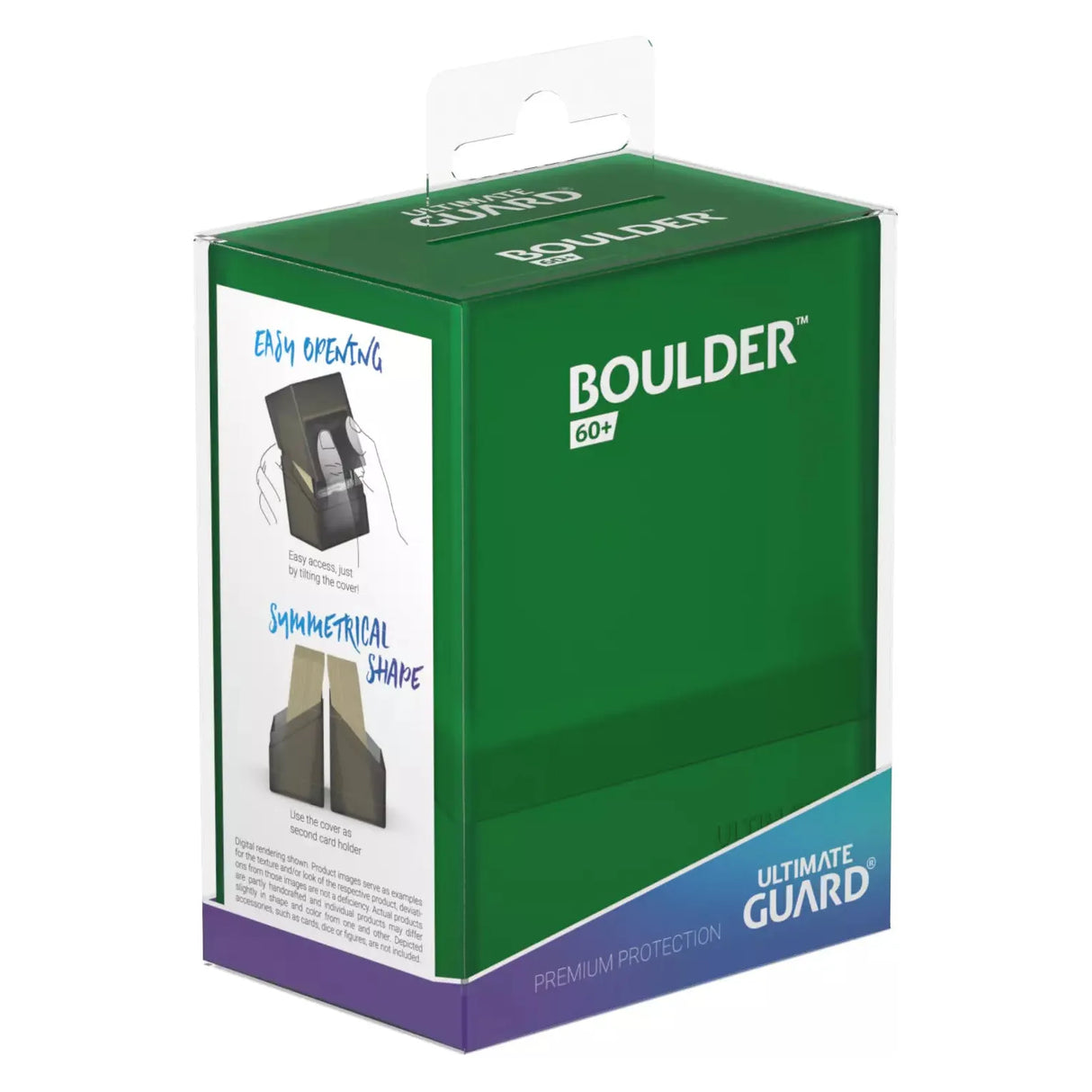 Ultimate Guard - Boulder 60+ Deck Box - Emerald