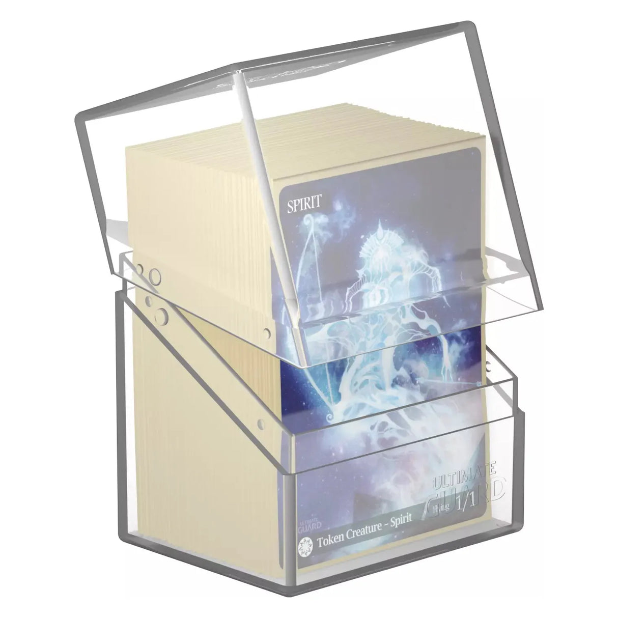 Ultimate Guard - Boulder 80+ Deck Box - Clear