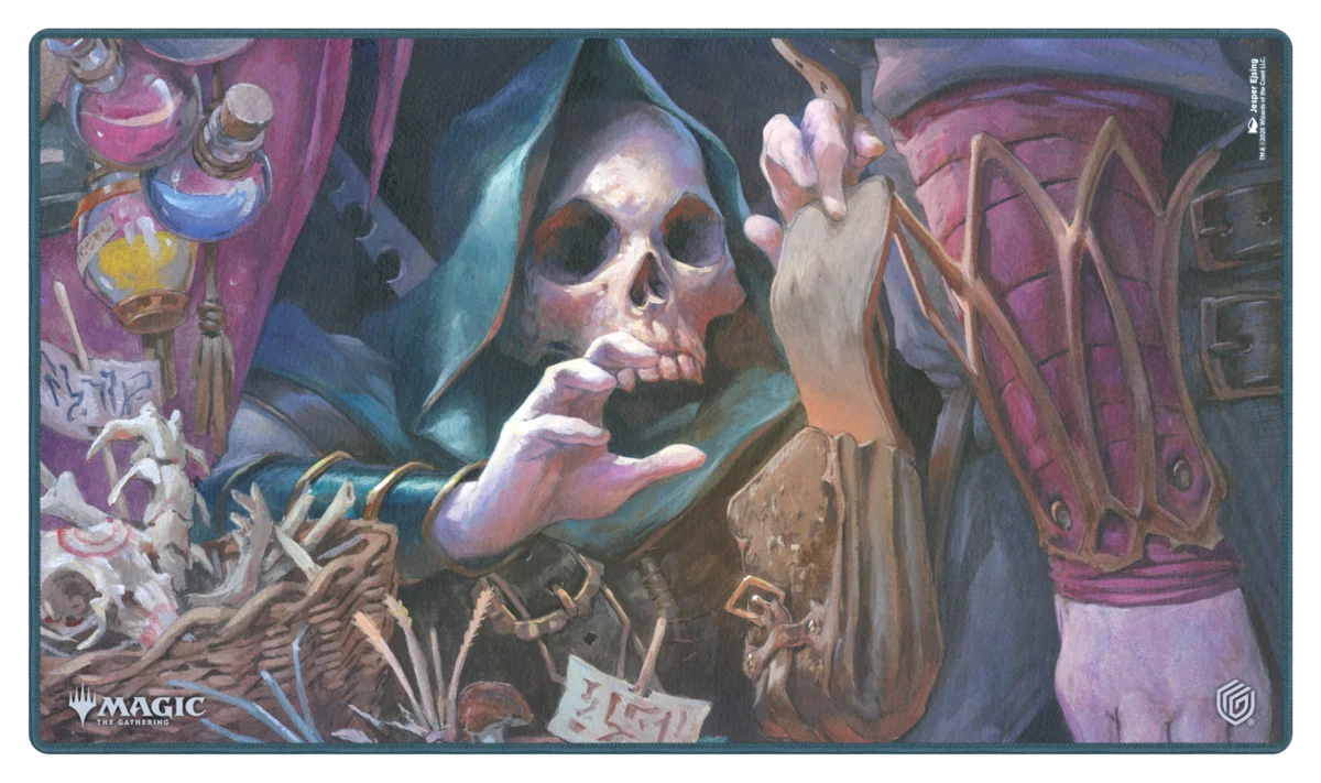 Ultimate Guard Play-Mat Reality Fracture Tinybones, Pocket Nuisance – vista frontale dell’illustrazione