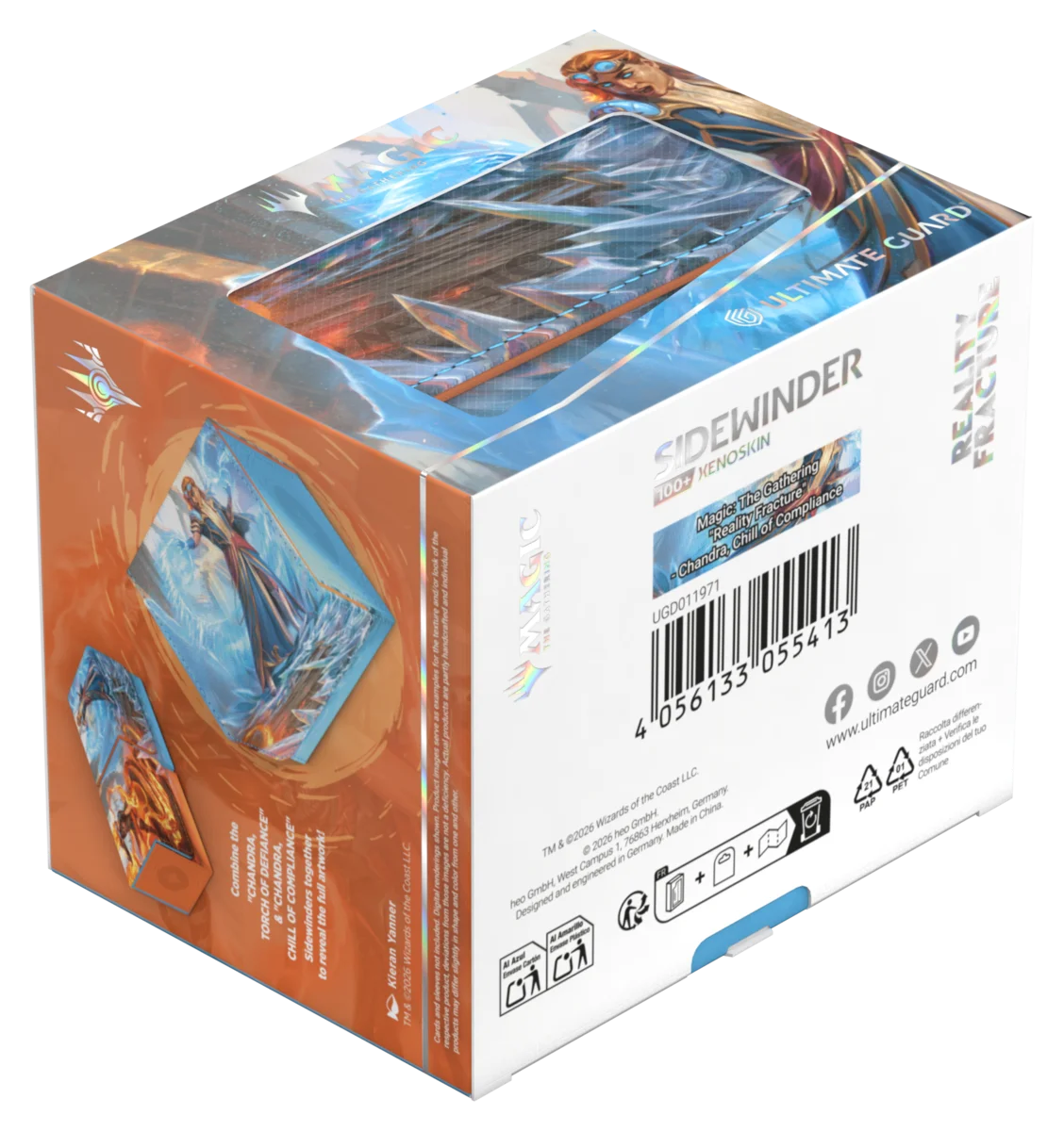 Ultimate Guard Sidewinder 100+ Xenoskin Chandra, Chill of Compliance - immagine 14