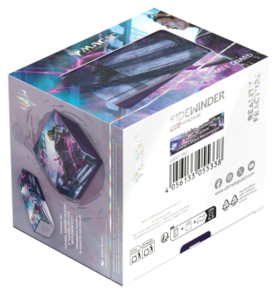 Ultimate Guard – Sidewinder 100+ Xenoskin MTG | Reality Fracture – Liliana, Callous Necromancer – Deck Box