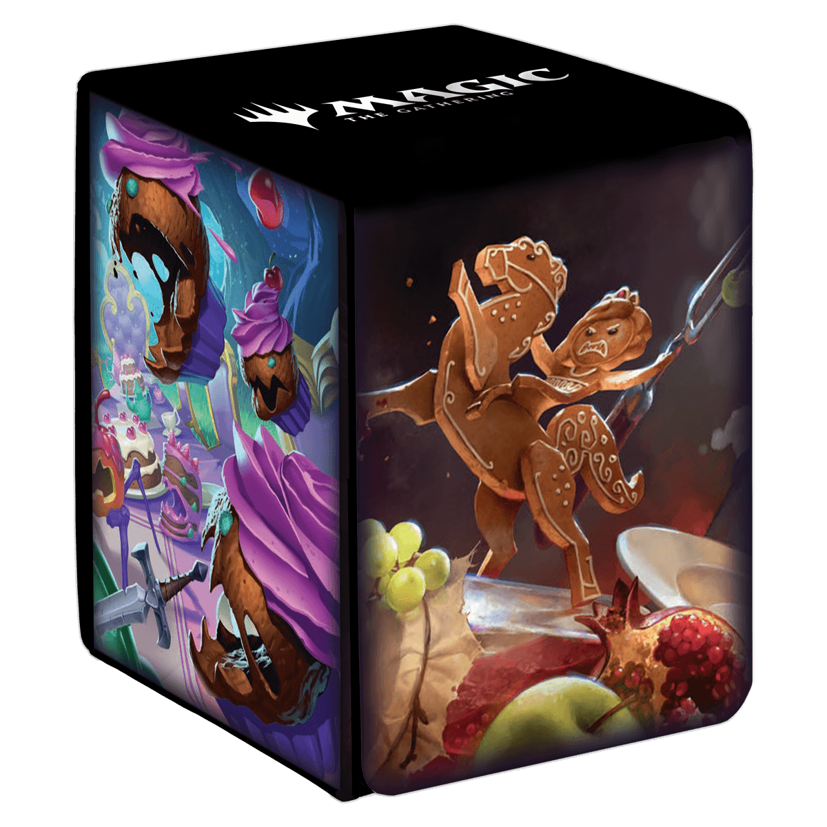 Ultra Pro Alcove Flip Deck Box – Food Fight | Wilds of Eldraine MTG