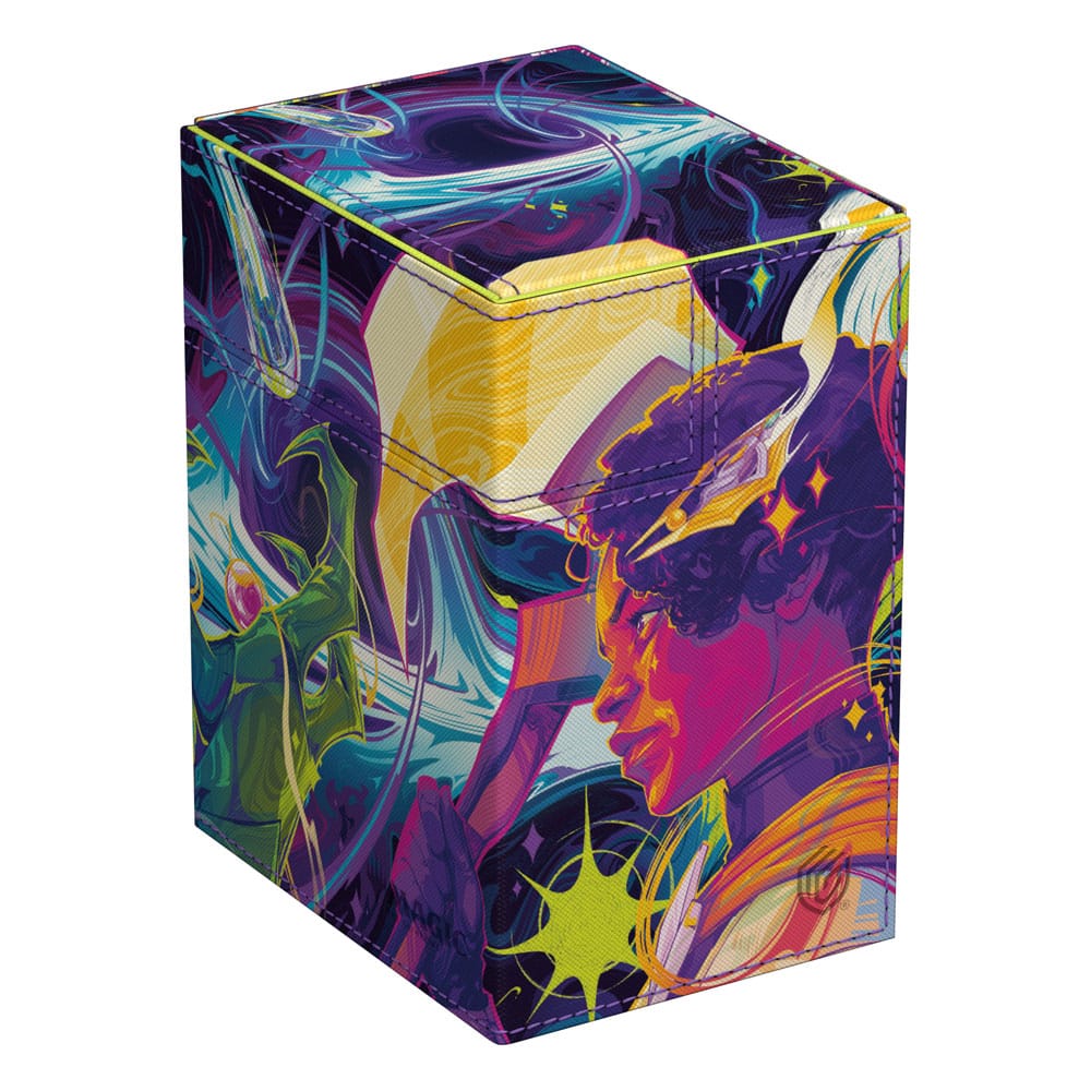 Ultimate Guard - Flip’n’Tray 133+ Xenoskin Deck Box - MTG Edge of Eternities Haliya & Tezzeret