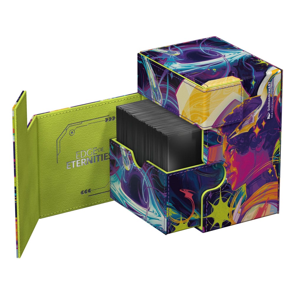Ultimate Guard - Flip’n’Tray 133+ Xenoskin Deck Box - MTG Edge of Eternities Haliya & Tezzeret